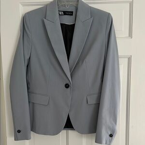 Zara Light Gray Blazer